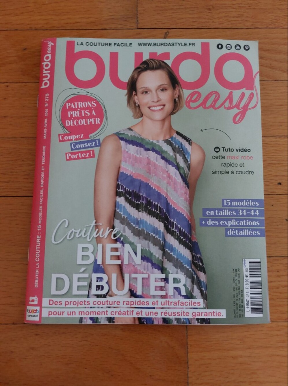 Lot of 2 Burda magazines in French